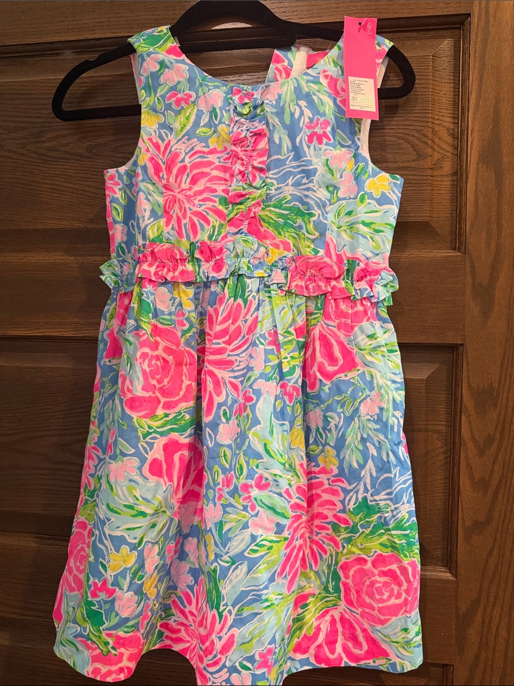 Lilly Pulitzer Sleeveless Blue Dress. Annalee Dress. Bunny Business.